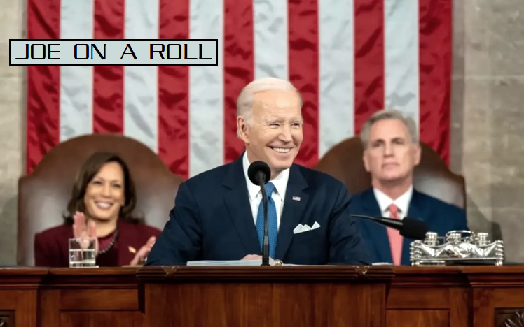 Joe on a roll