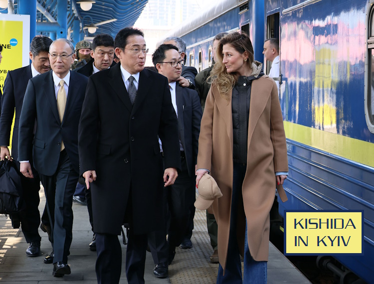 Kishida in Kyiv