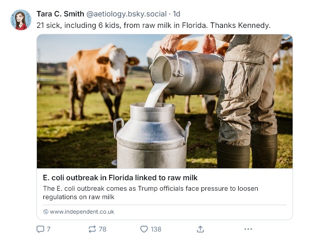 raw milk